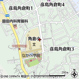 山口県下関市彦島角倉町周辺の地図