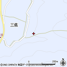 和歌山県日高郡日高川町三佐327周辺の地図