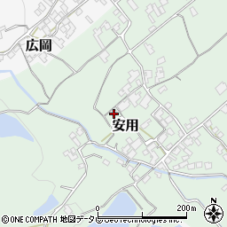 愛媛県西条市安用158周辺の地図