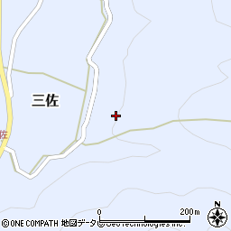 和歌山県日高郡日高川町三佐325周辺の地図