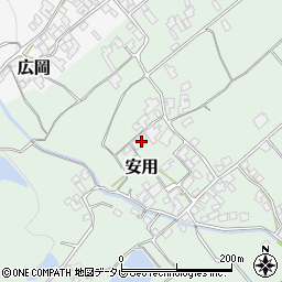 愛媛県西条市安用160周辺の地図