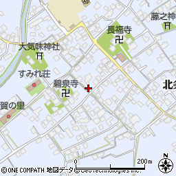 愛媛県西条市北条581周辺の地図