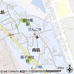 徳島県阿南市福村町南筋39周辺の地図