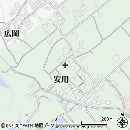 愛媛県西条市安用171周辺の地図