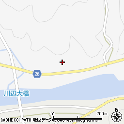 和歌山県日高郡日高川町早藤382周辺の地図