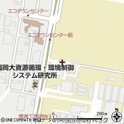 岩谷瓦斯株式会社　北九州工場周辺の地図