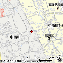 広栄中西マンションＡ周辺の地図