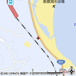 亀井渡船周辺の地図