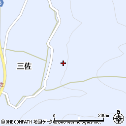 和歌山県日高郡日高川町三佐320周辺の地図