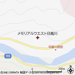 和歌山県日高郡日高川町早藤413周辺の地図