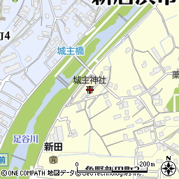 城主神社周辺の地図