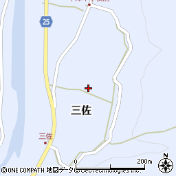 和歌山県日高郡日高川町三佐269周辺の地図