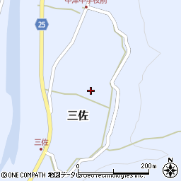 和歌山県日高郡日高川町三佐277周辺の地図