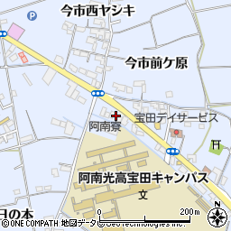 株式会社中山コーティング阿南店周辺の地図