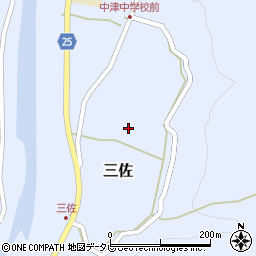 和歌山県日高郡日高川町三佐310周辺の地図