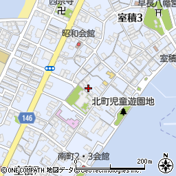山口県光市室積周辺の地図