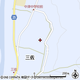 和歌山県日高郡日高川町三佐192周辺の地図