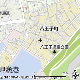 山口県宇部市八王子町11-30周辺の地図