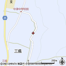 和歌山県日高郡日高川町三佐178周辺の地図