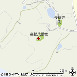 高松八幡宮周辺の地図