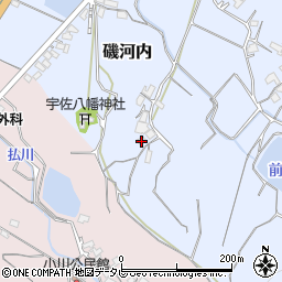 愛媛県松山市磯河内甲-438周辺の地図