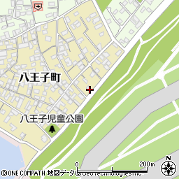 山口県宇部市八王子町15-35周辺の地図