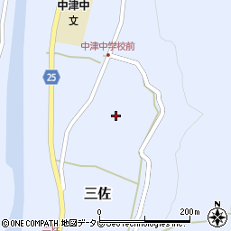 和歌山県日高郡日高川町三佐203周辺の地図