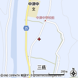 和歌山県日高郡日高川町三佐214周辺の地図