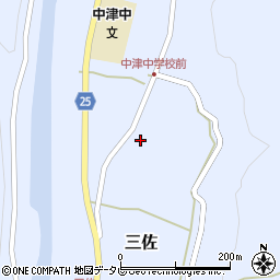 和歌山県日高郡日高川町三佐208周辺の地図