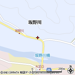 和歌山県日高郡日高川町坂野川360周辺の地図