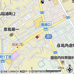 有限会社福浦薬局周辺の地図