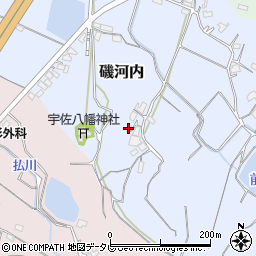 愛媛県松山市磯河内甲-426周辺の地図