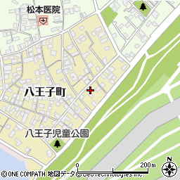 山口県宇部市八王子町15-39周辺の地図