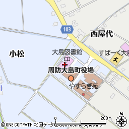 大島文化センター周辺の地図