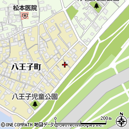 山口県宇部市八王子町15-42周辺の地図