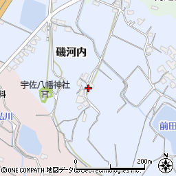愛媛県松山市磯河内甲-420周辺の地図
