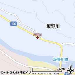 坂野川周辺の地図