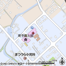 西条市東予体育館周辺の地図