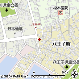 山口県宇部市八王子町7周辺の地図