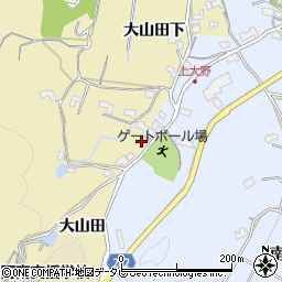 徳島県阿南市上大野町大山田76周辺の地図