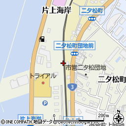 福岡県北九州市門司区片上海岸7周辺の地図