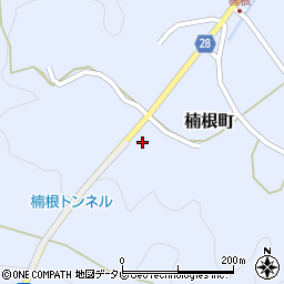 徳島県阿南市楠根町美濃谷周辺の地図