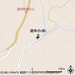 熊野市立遊木小学校周辺の地図