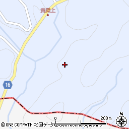 徳島県勝浦郡勝浦町坂本東平周辺の地図