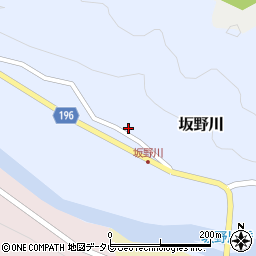 和歌山県日高郡日高川町坂野川229周辺の地図