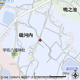 愛媛県松山市磯河内甲-411周辺の地図