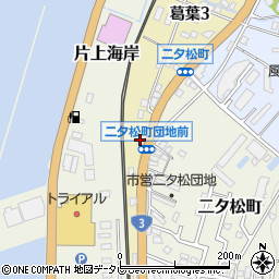 福岡県北九州市門司区葛葉3丁目7周辺の地図