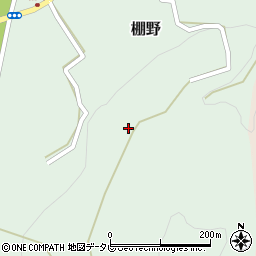 徳島県勝浦町（勝浦郡）棚野（山田）周辺の地図