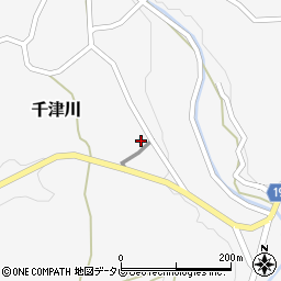 和歌山県日高郡日高川町千津川5027-1周辺の地図