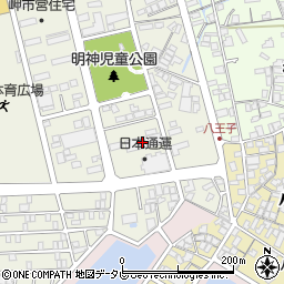 日本通運株式会社　宇部支店周辺の地図